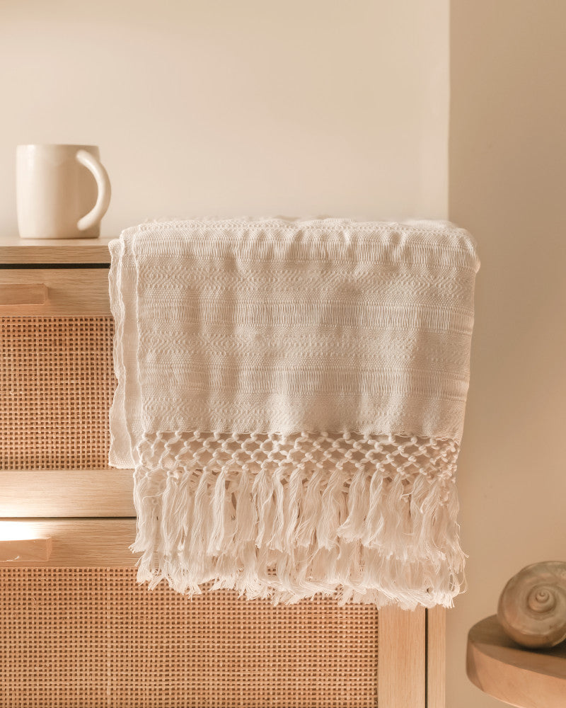 Coffret châle Rebozo et bâton de serrage