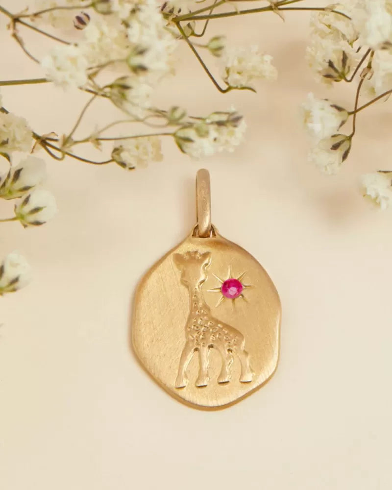 Médaille de naissance Sophie la Girafe
