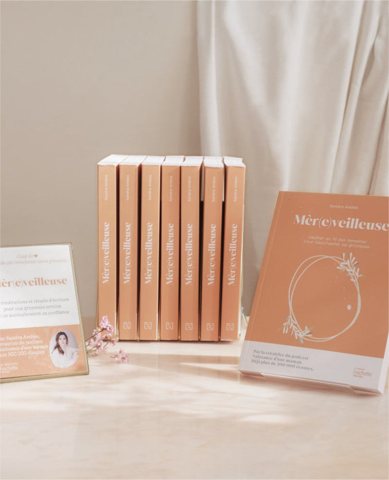 Mèr(e)veilleuse : pack 6 livres et présentoir - Offre réservée aux revendeurs