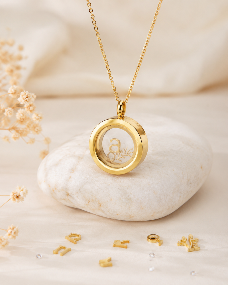 Collier amulette personnalisable